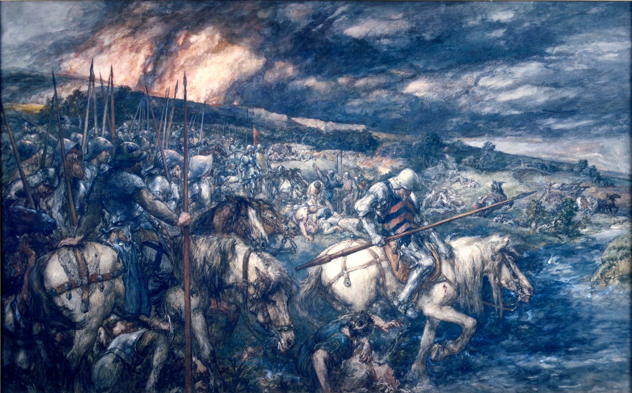 "Háború: a csata után", 1888 alkotó: Sir John Gilbert