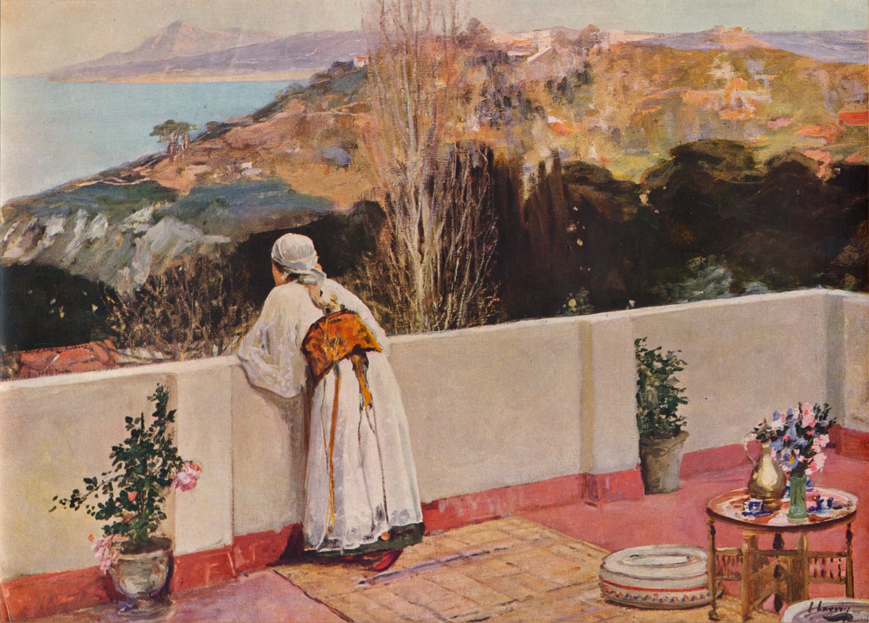 „Evening At Tanger”, 1935 alkotó: Sir John Lavery