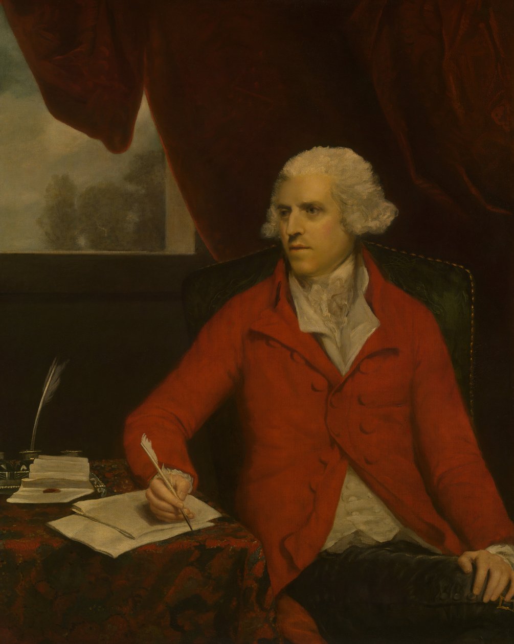 Sir Thomas Rumbold, Bt., 1788. alkotó: Sir Joshua Reynolds