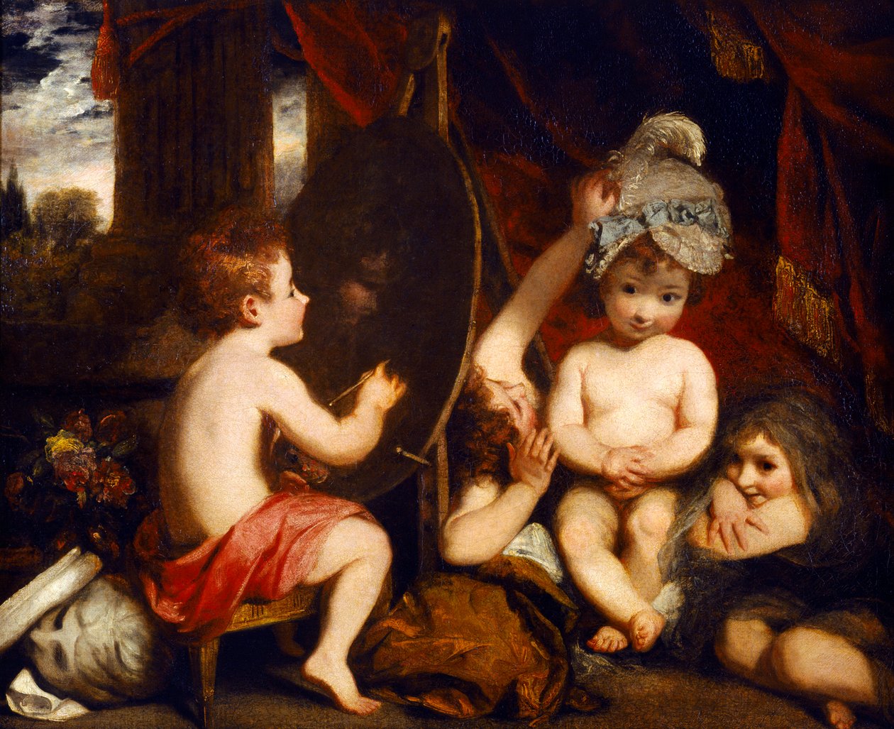 „A csecsemő Akadémia”, 1781-1782 alkotó: Sir Joshua Reynolds