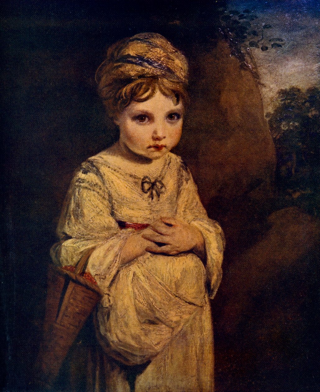 Az eperlány, 1770-es évek, 1912. alkotó: Joshua Reynolds