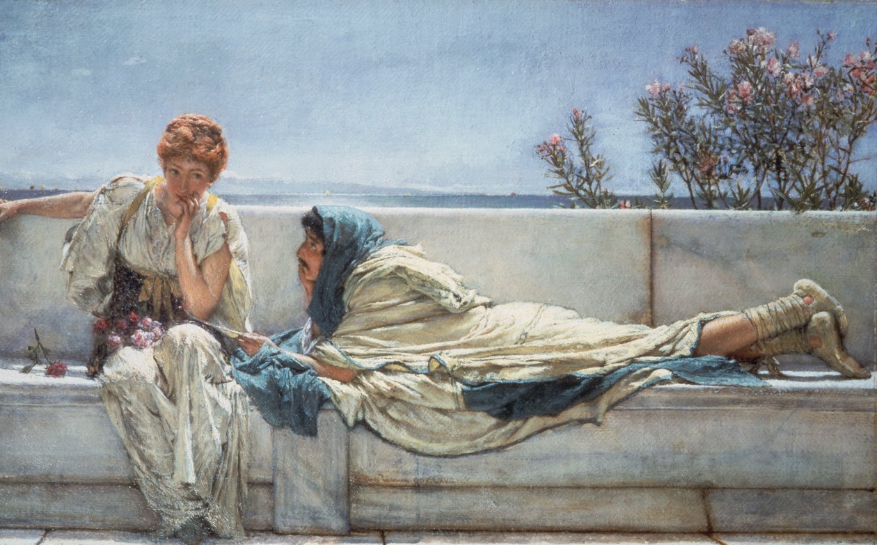 „Pleading”, 1876 alkotó: Sir Lawrence Alma Tadema