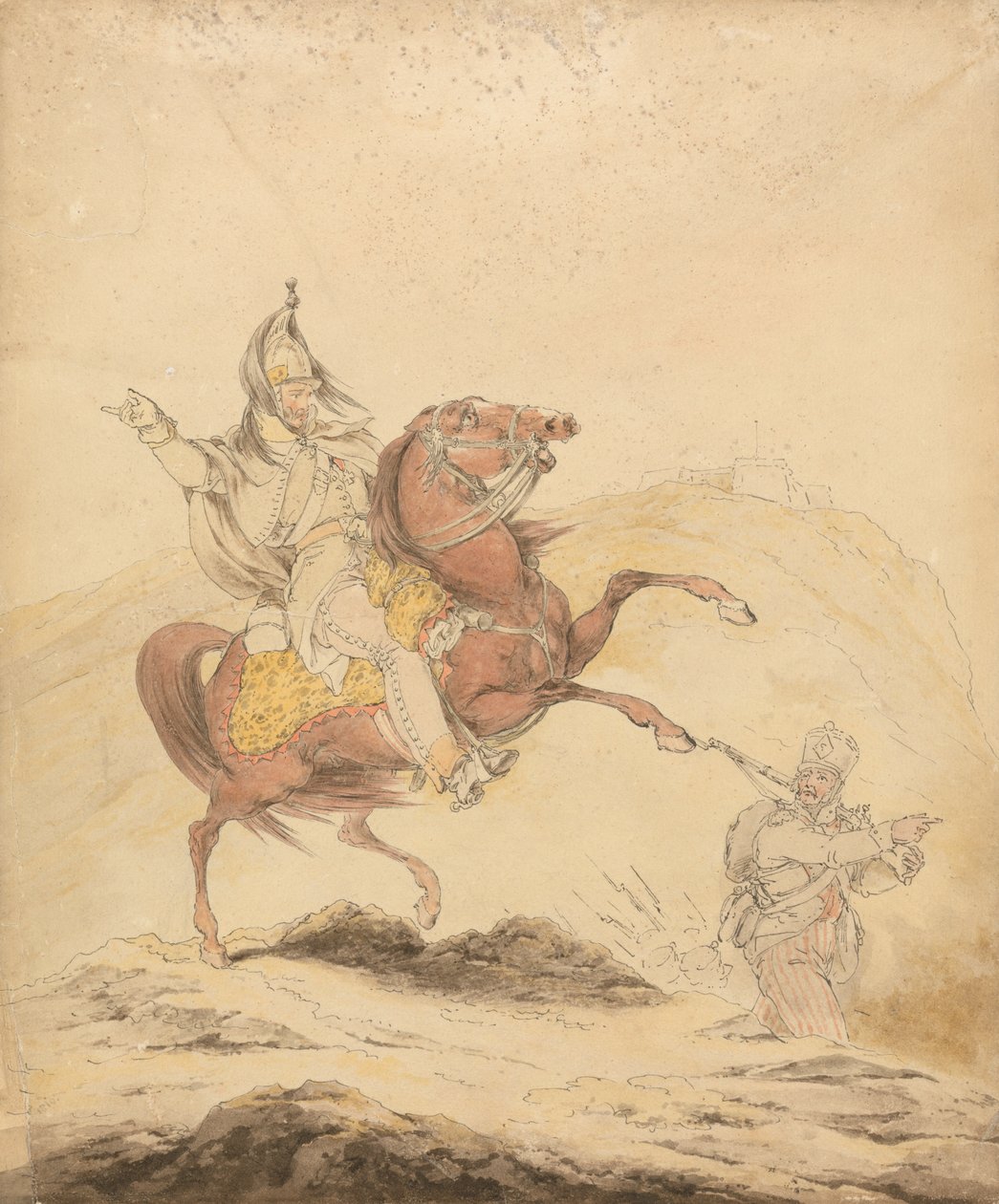Egy francia dragonyos alkotó: Sir Robert Kerr Porter
