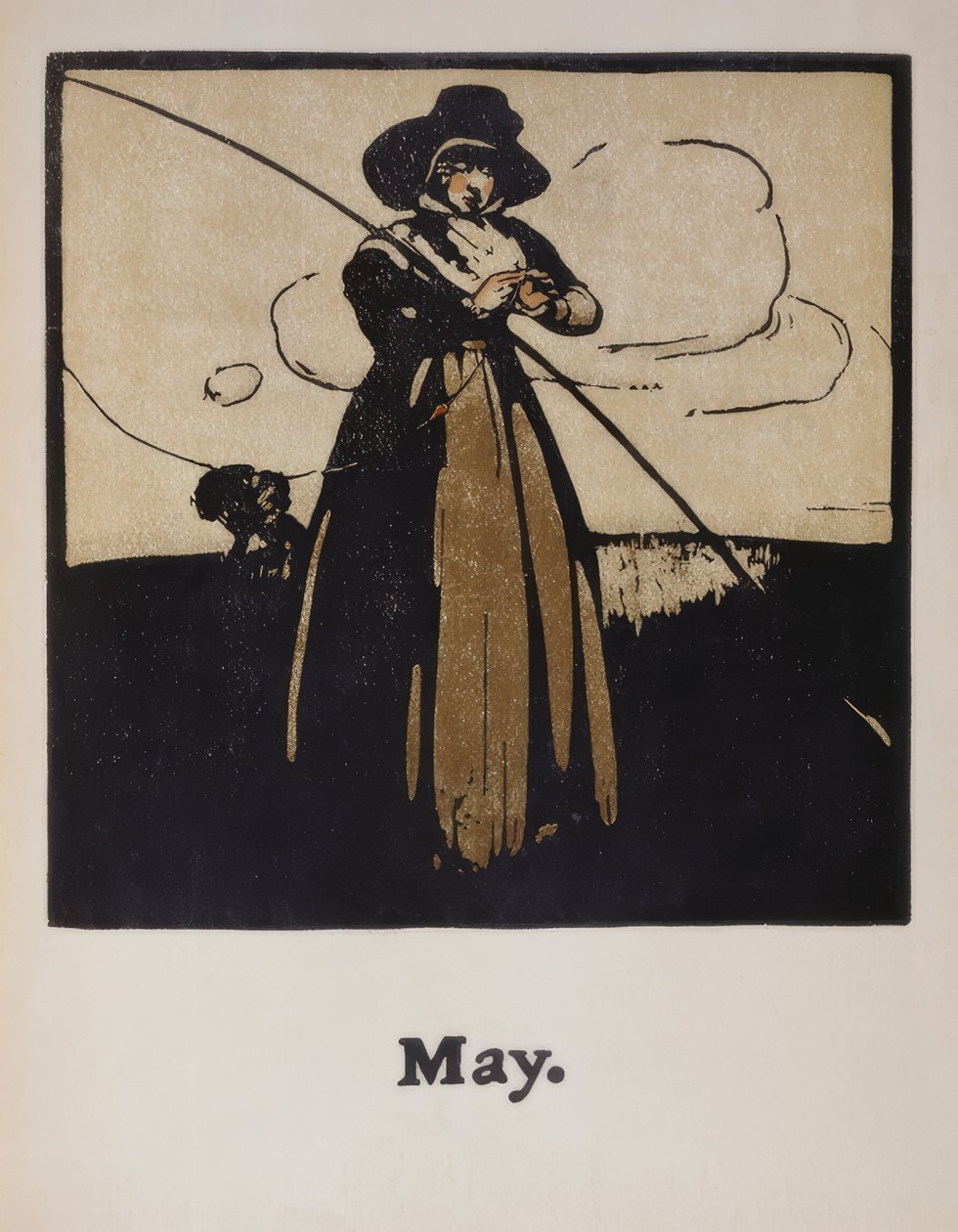 halászat alkotó: Sir William Nicholson