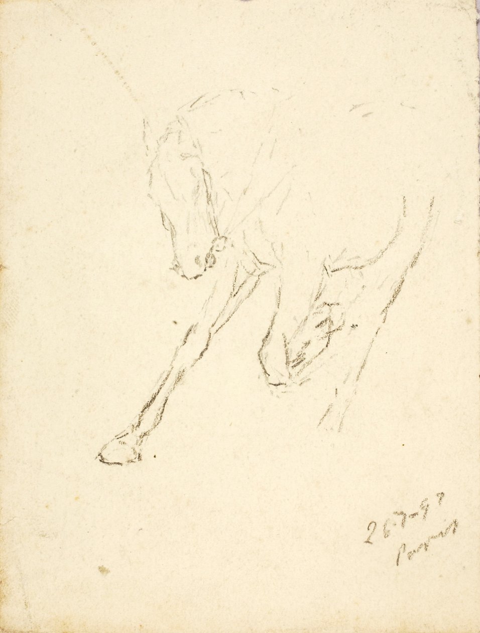 Ló alkotó: Solon H. Borglum