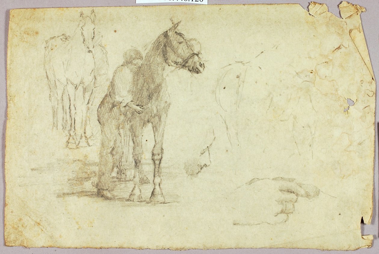 Ló és lovas alkotó: Solon H. Borglum