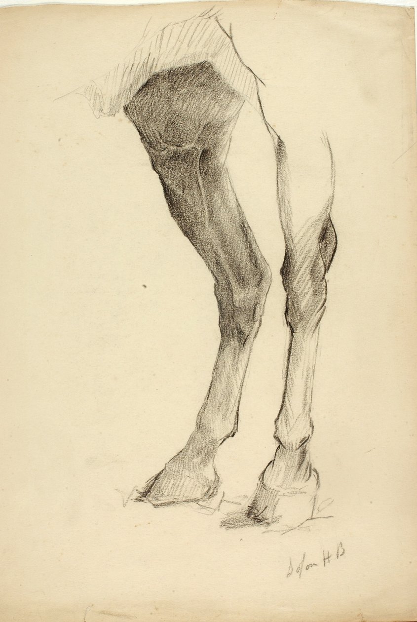 Ló lába alkotó: Solon H. Borglum