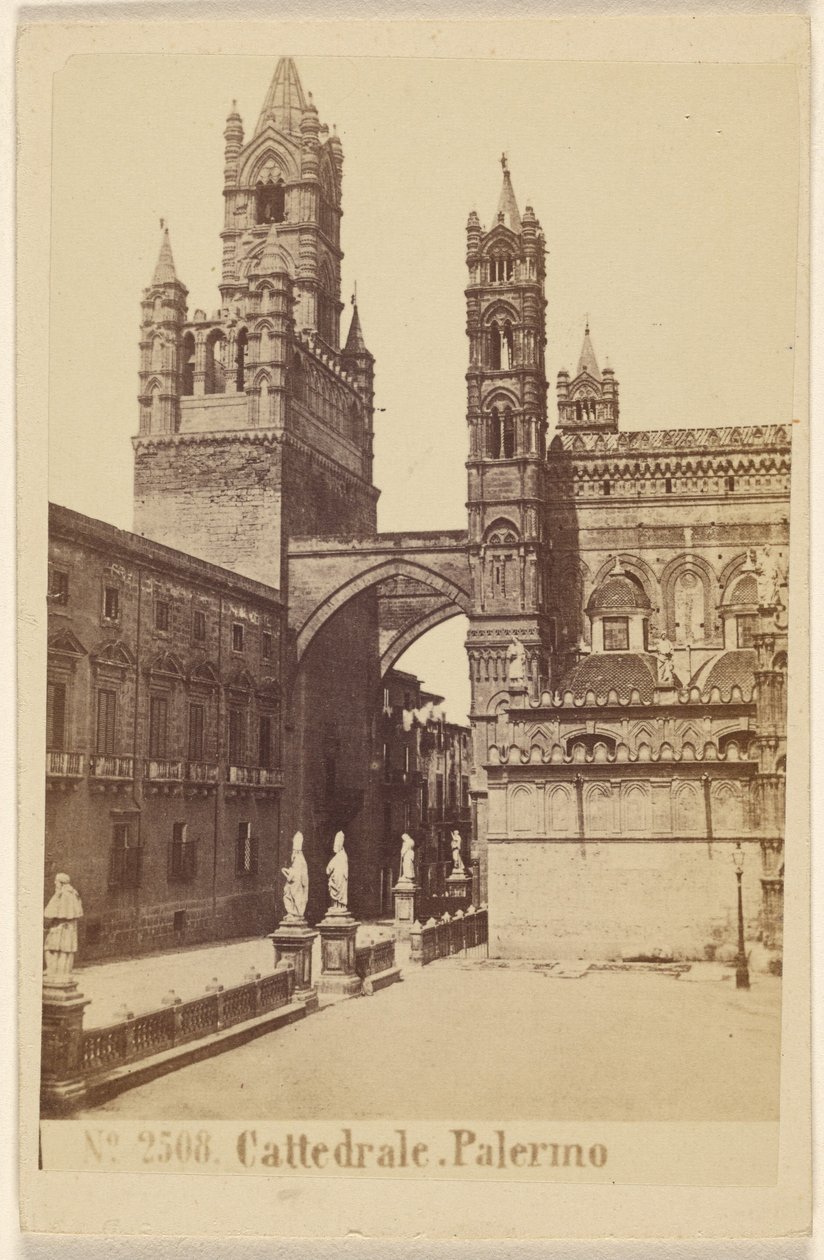 Katedrális. Palermo. alkotó: Sommer and Behles