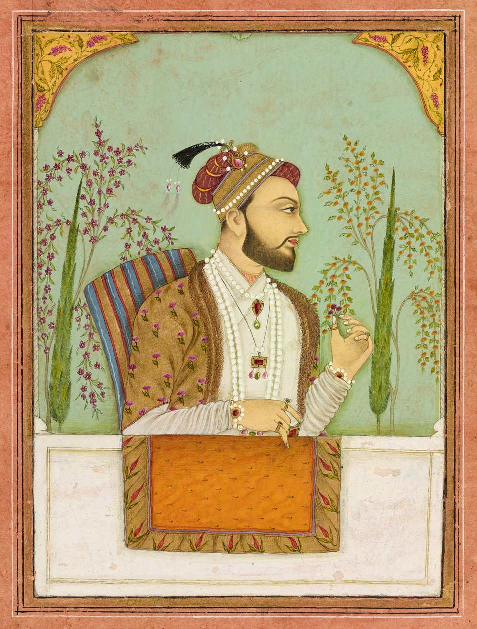 Nemes úr, 1687-ben. alkotó: Son of Ruknuddin