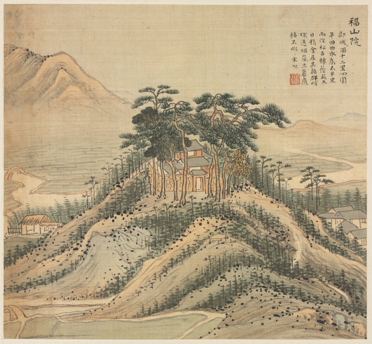 Fushan kolostor alkotó: Song Xu