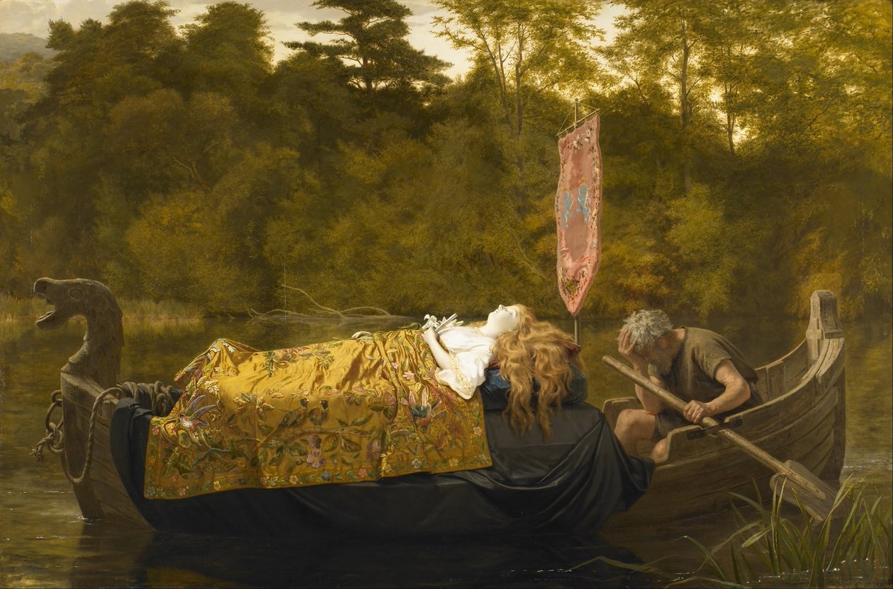 Elaine alkotó: Sophie Gengembre Anderson