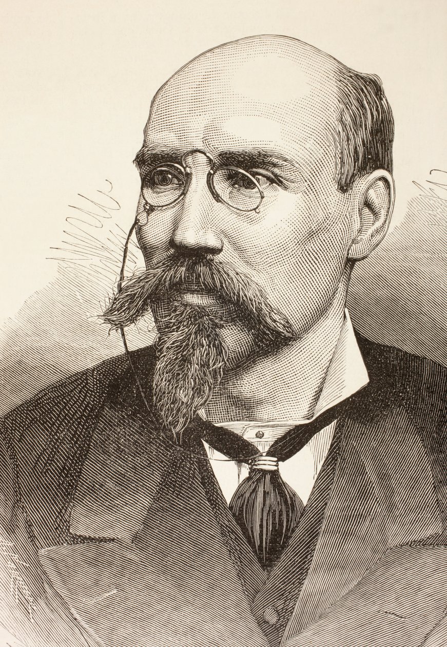 Jose Echegaray y Eizaguirre, az 1881-es „La Ilustracion Espanola y Americana”-ból alkotó: Spanish School