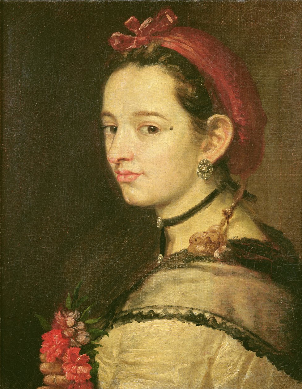 Egy nő portréja alkotó: Spanish School