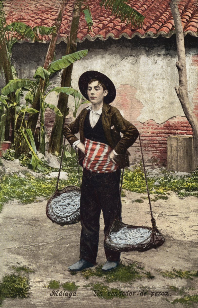 Halárus, Malaga, Spanyolország (színes fotó) alkotó: Spanish Photographer