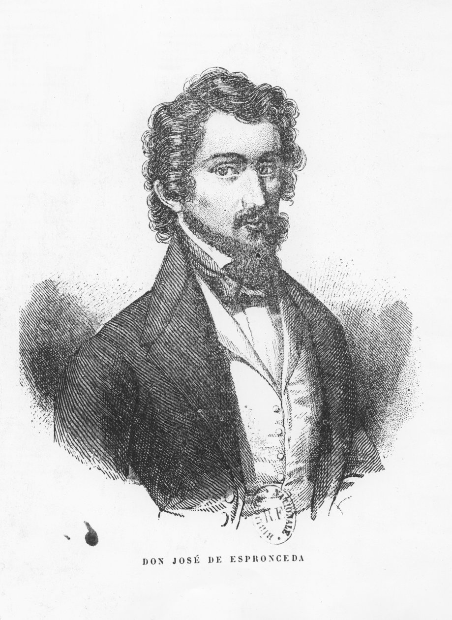 Don Jose de Espronceda alkotó: Spanish School