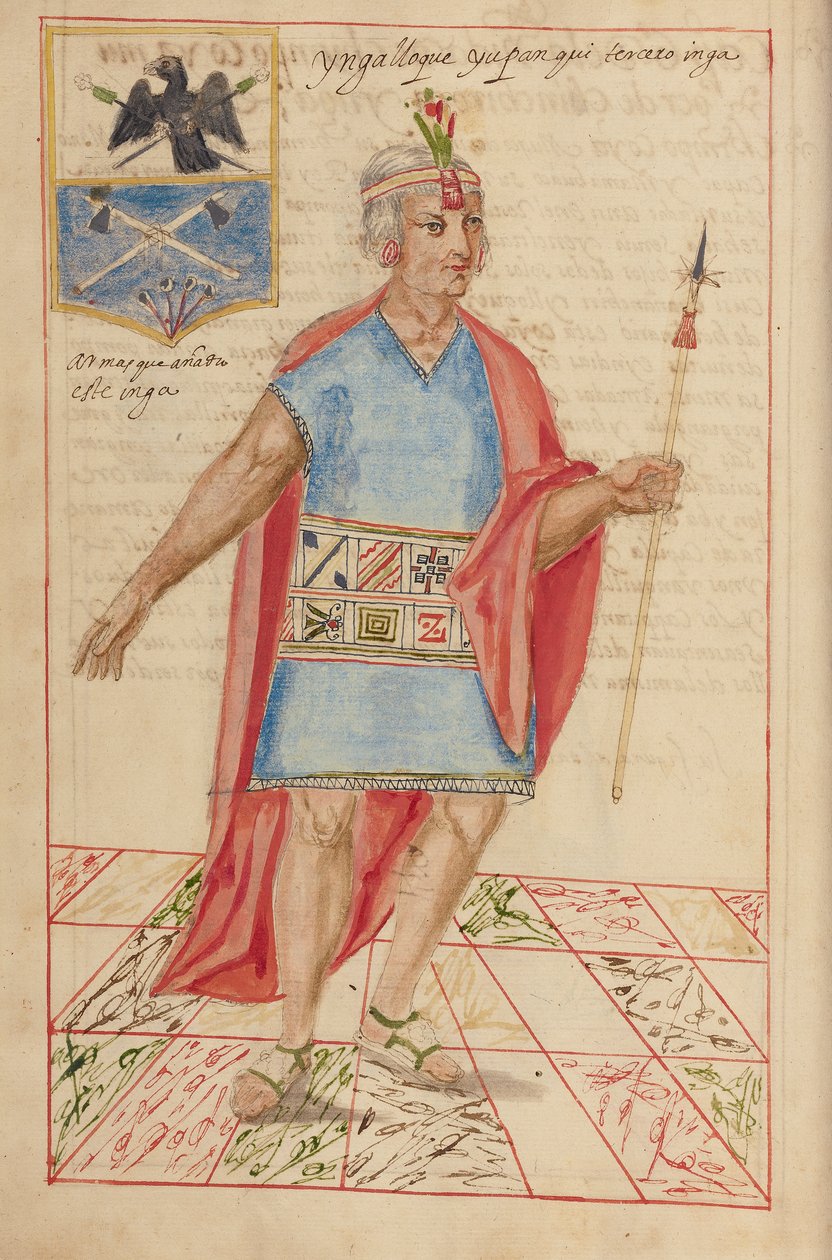 Lloque Yupanqui, 1616 (kézirat) alkotó: Spanish School