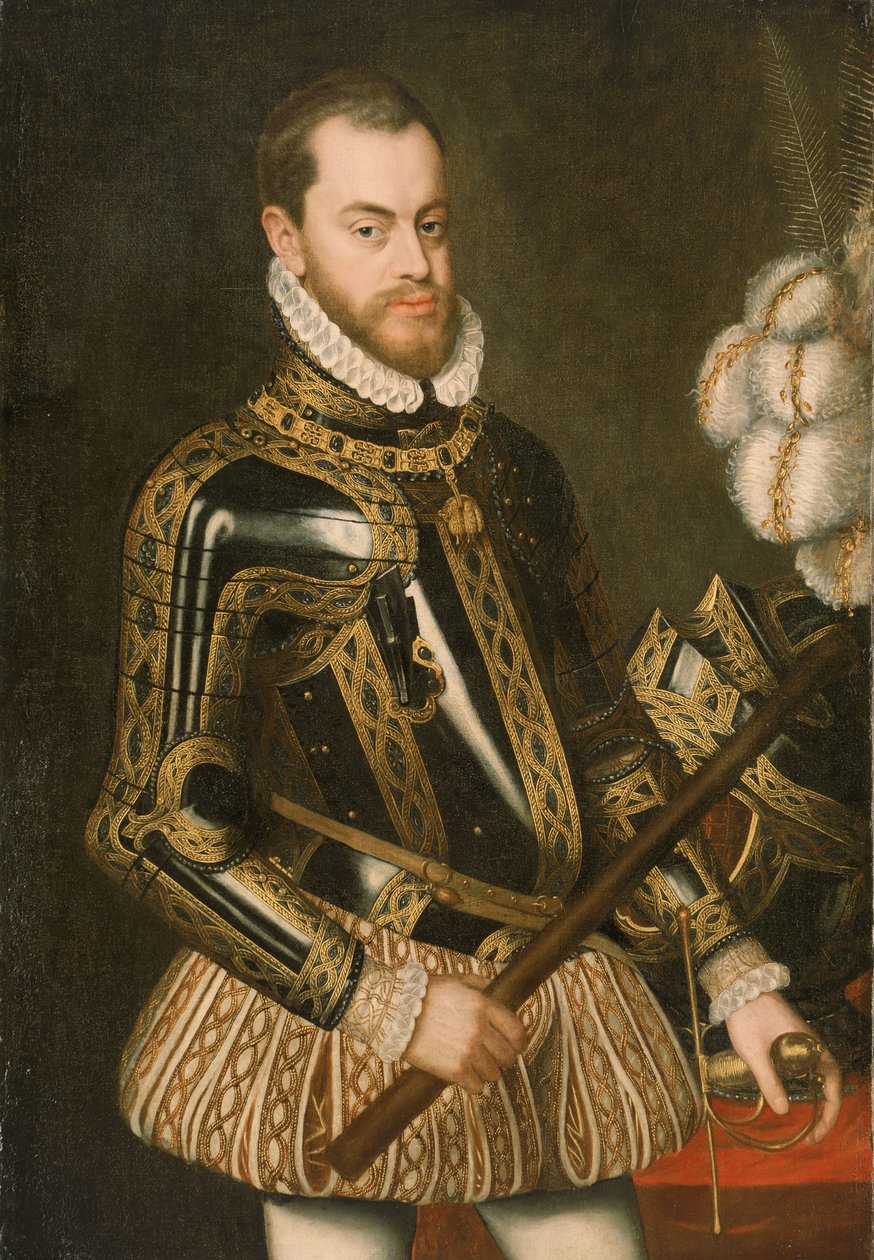 II. Fülöp spanyol király (1527-1598) alkotó: Spanish School