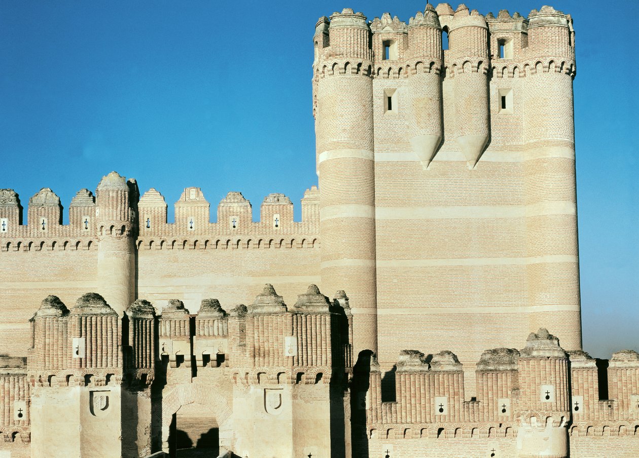 Kilátás a várra, 1453 körül épült alkotó: Spanish School
