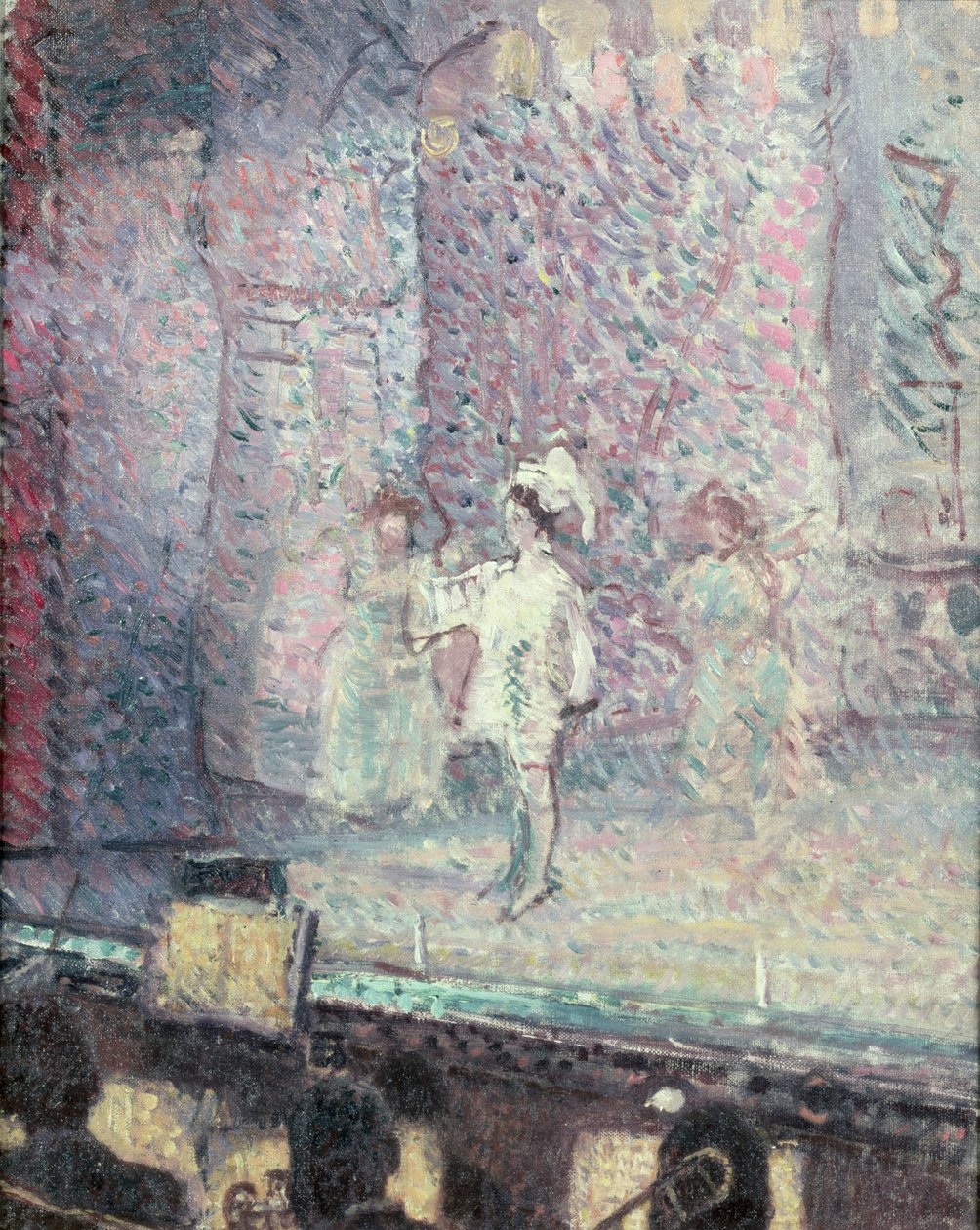 Zeneterem, 1907 alkotó: Spencer Frederick Gore