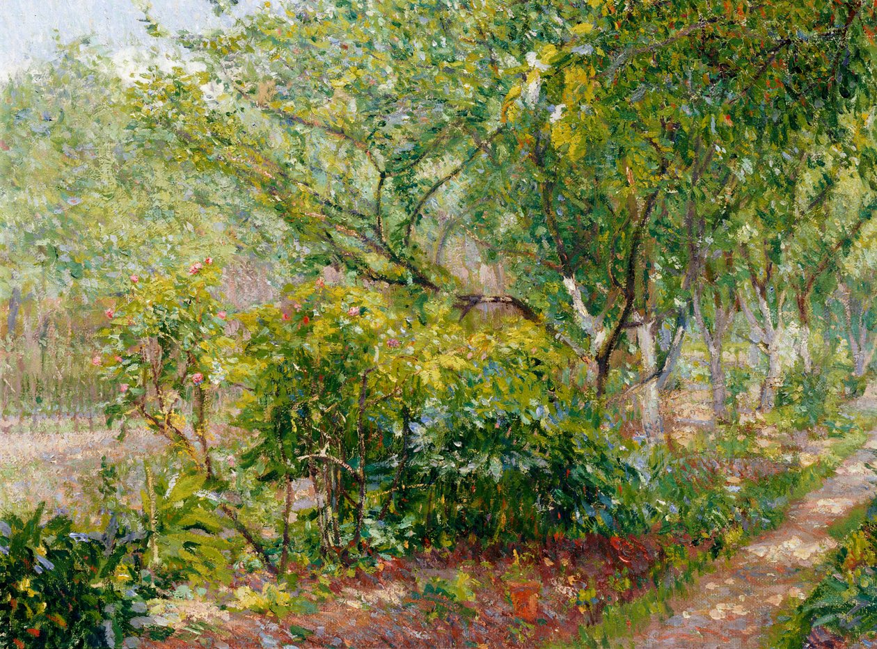 Garth House, Hertingfordbury, 1908 alkotó: Spencer Frederick Gore