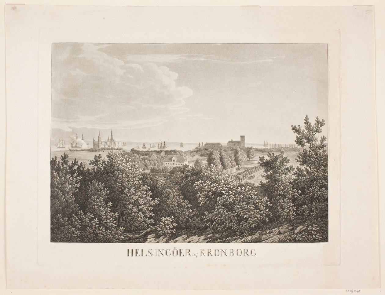 Helsingør és Kronborg alkotó: Søren Henrik Petersen