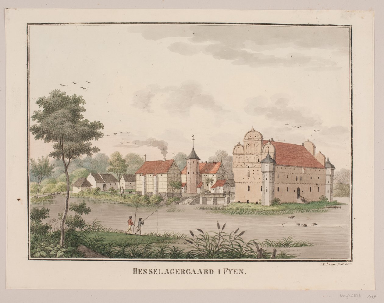 Hesselagergaard Funenben alkotó: Søren L. Lange