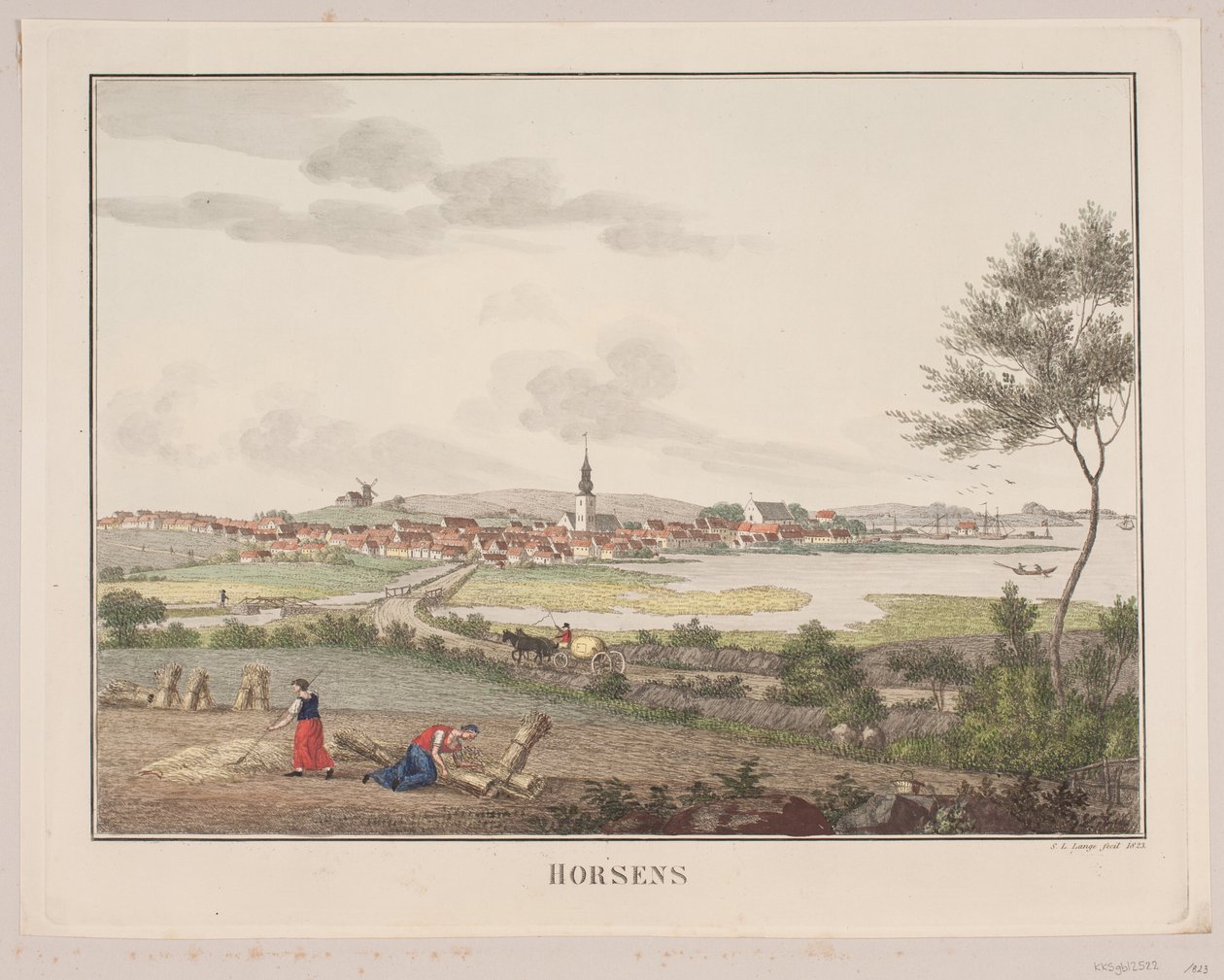 Horsens alkotó: Søren L. Lange