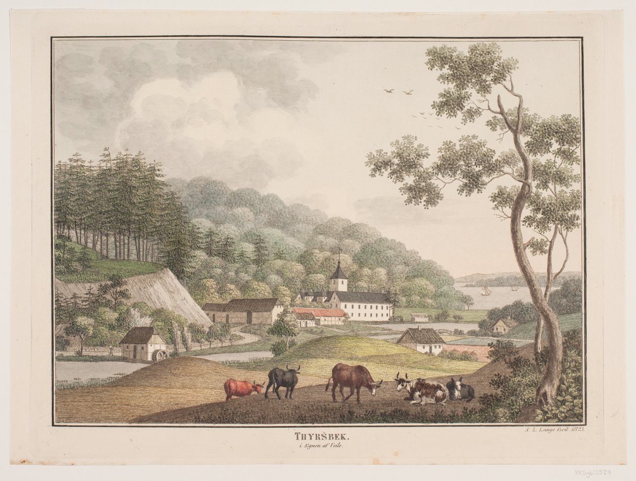Thyrsbæk a Vejle régióban alkotó: Søren L. Lange