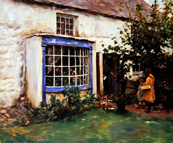 A Kék Ablak alkotó: Stanhope Alexander Forbes
