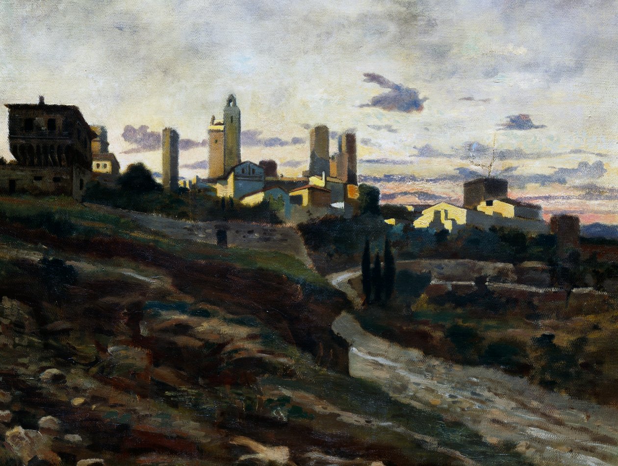Szent Gimignano alkotó: Stanislao Pointeau