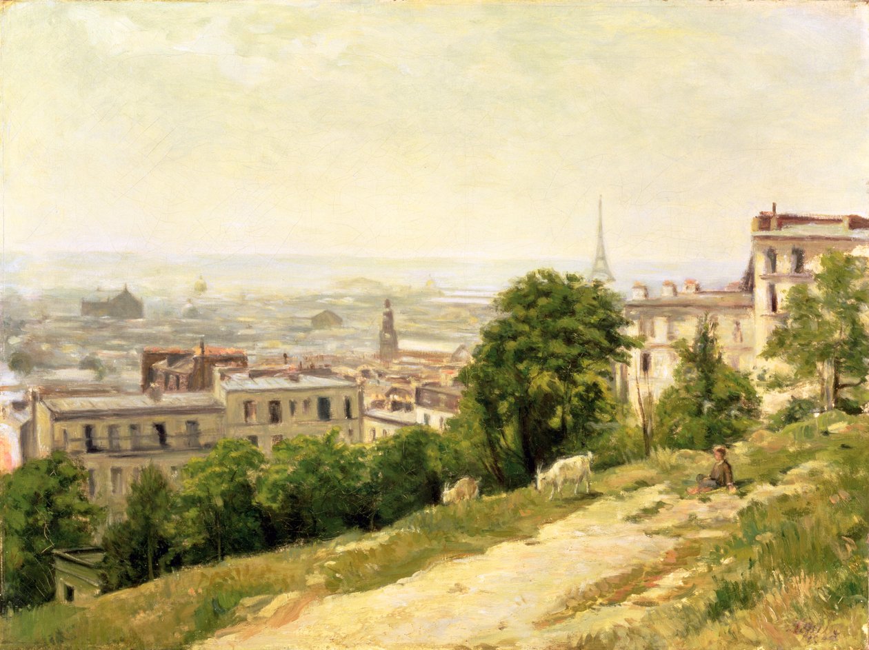 Kilátás Párizsra alkotó: Stanislas Victor Edouard Lepine