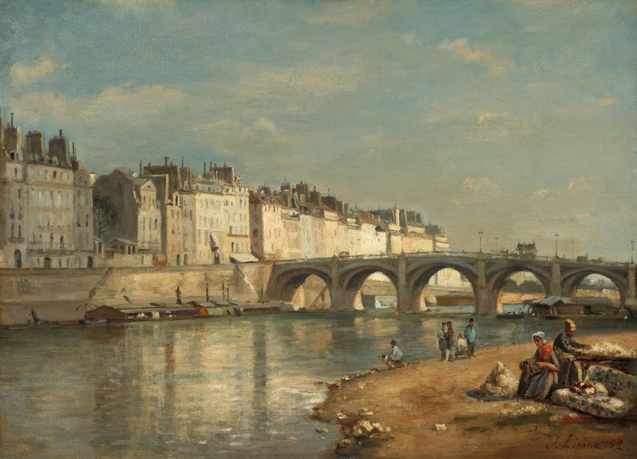 Tournelle híd, Párizs alkotó: Stanislas Lepine