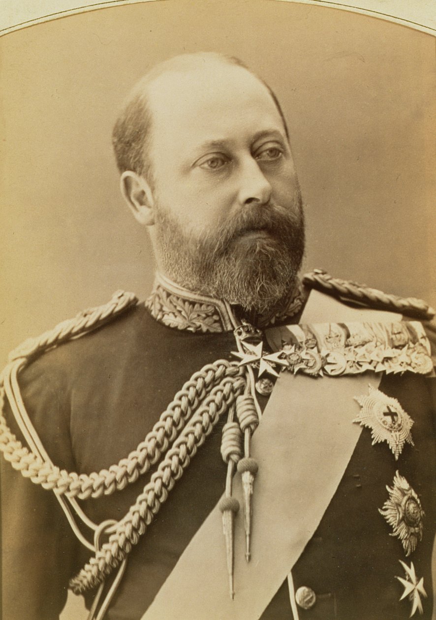 VII. Edward király walesi hercegként (1841-1910), portréfotó alkotó: Stanislaus Walery
