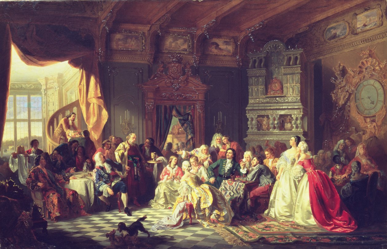 A Nagy Péter alatti gyűlés alkotó: Stanislaw Chlebowsky