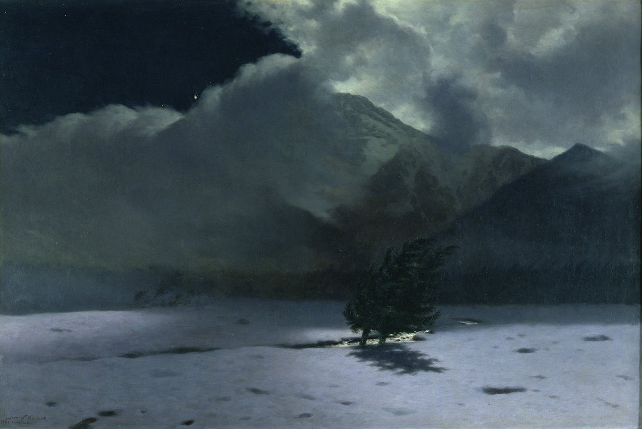 Szél a Tátrában, 1895 alkotó: Stanislaw Ignacy Witkiewicz