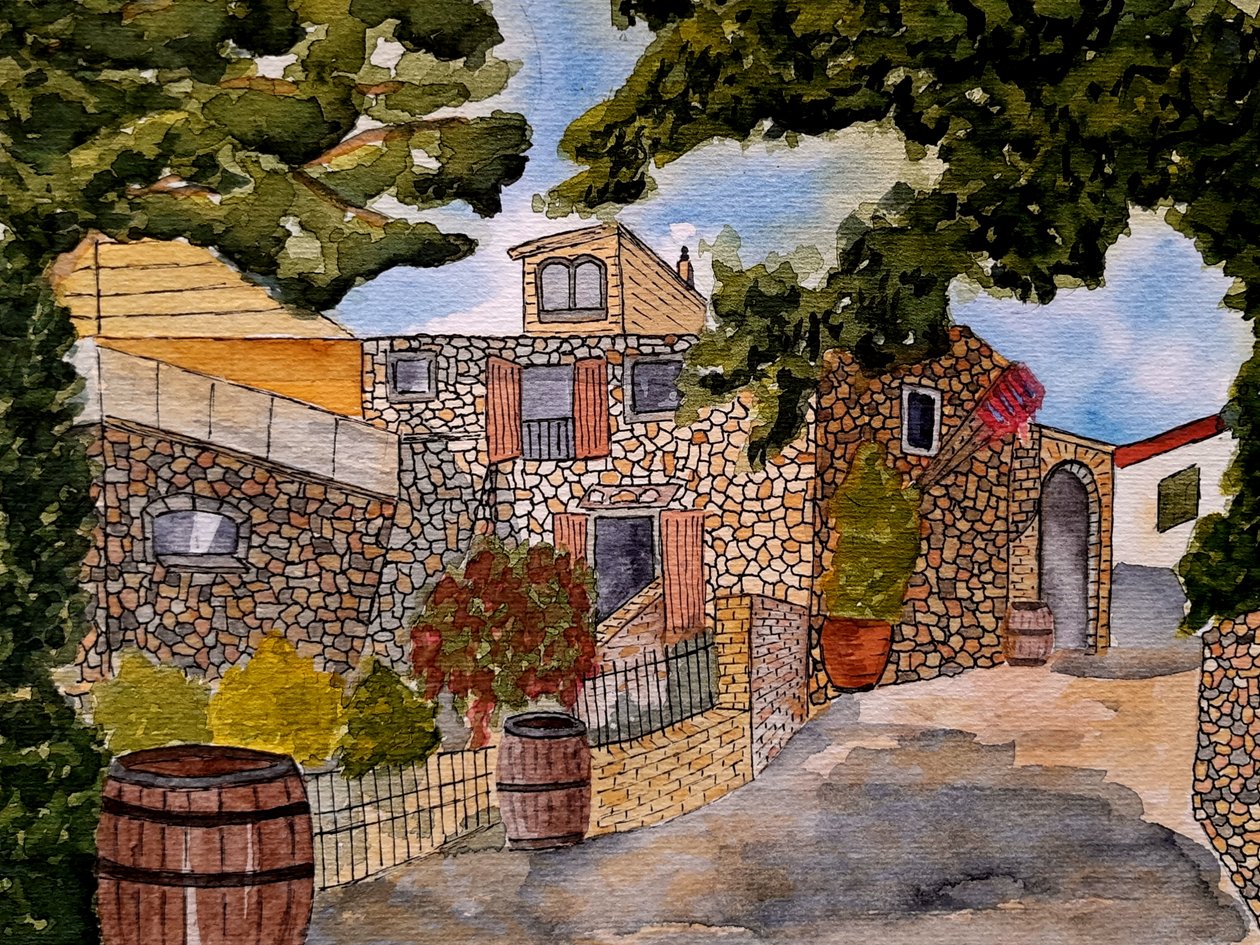 Toszkána – Panzano Chianti alkotó: Steegs Art Karin