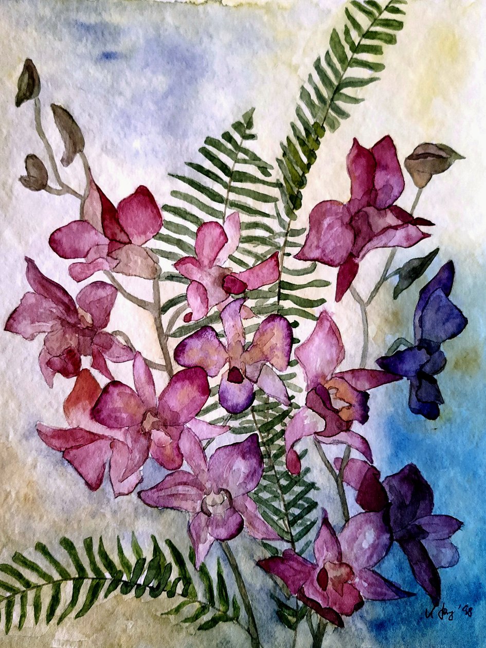 Orchideák alkotó: Steegs Art Karin