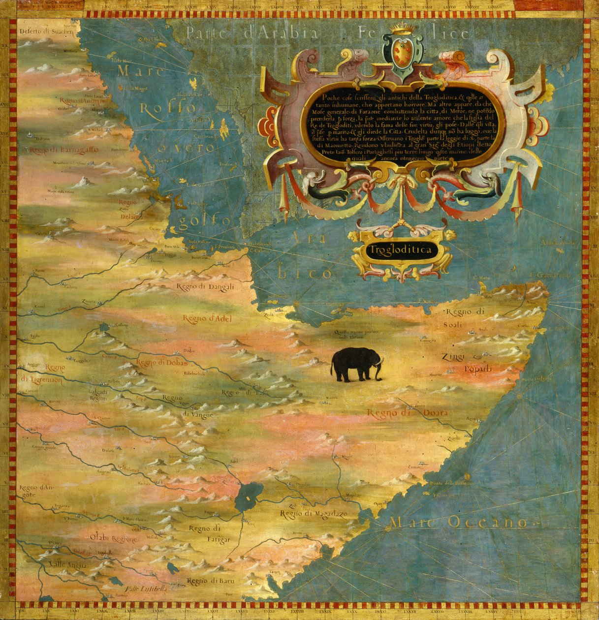 Afrika szarva- Etiópia és Szomália (Afrika) alkotó: Stefano Bonsignori