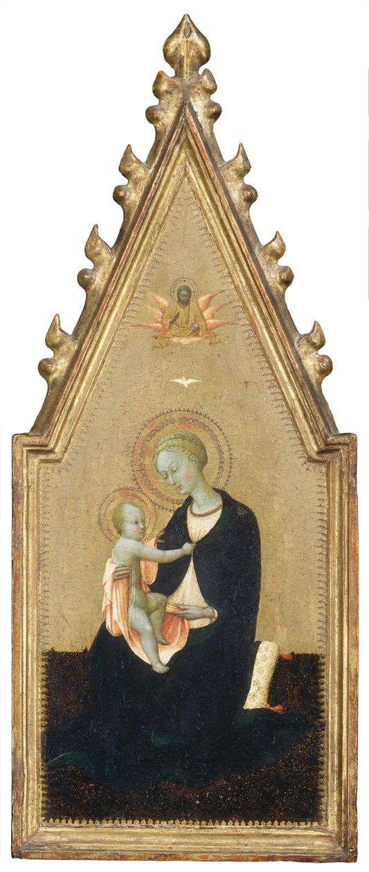 Alázat Madonna, 1435-40 körül (tempera a panelen) alkotó: Stefano Sassetta