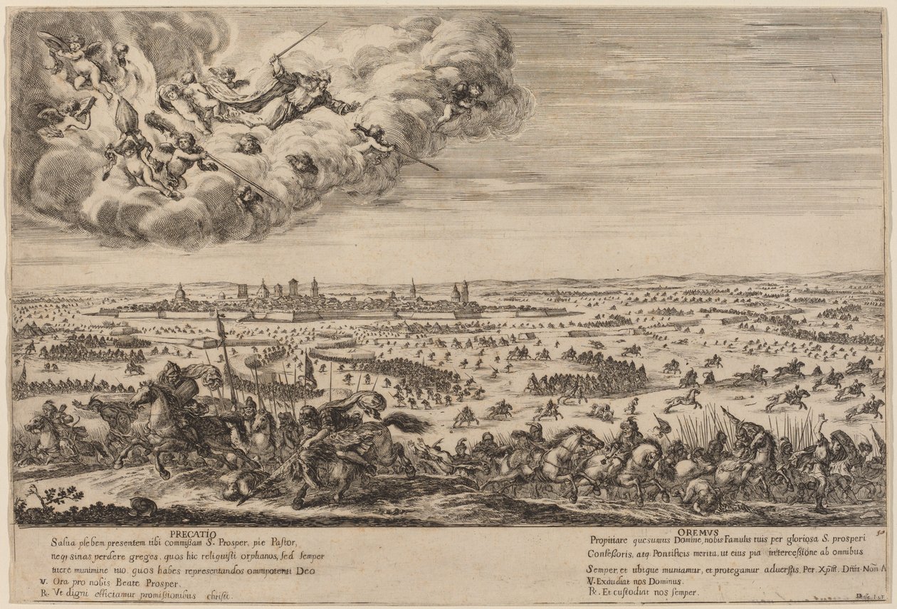 Szent Prosper alkotó: Stefano della Bella