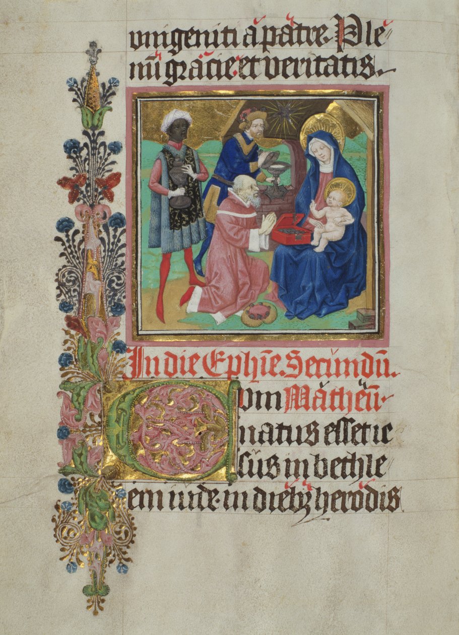 Mágusok imádata, 1450-1500 alkotó: Stephan Lochner