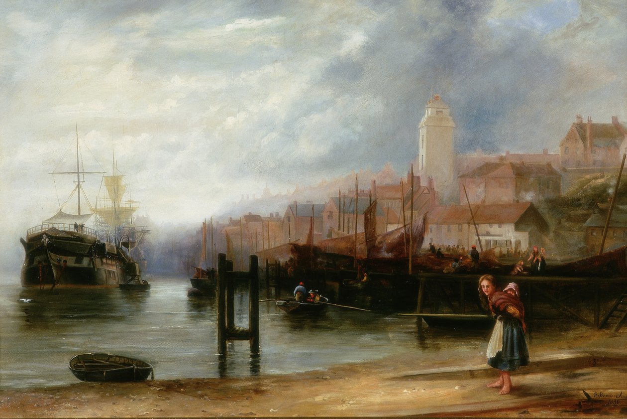 North Shields, 1880 alkotó: Stephen Brownlow