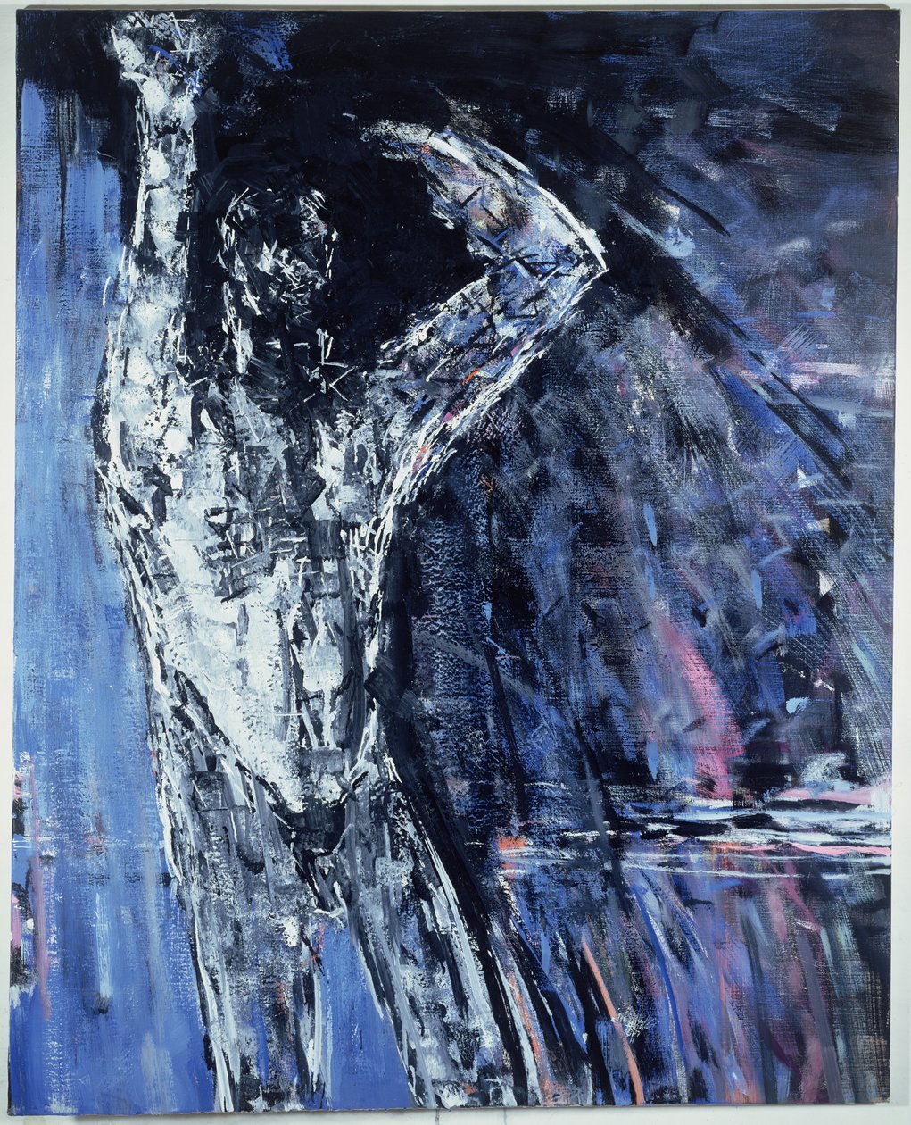 Meztelen férfi, diptichon jobb oldali panelje, 1990 (lásd: 289825) alkotó: Stephen Finer