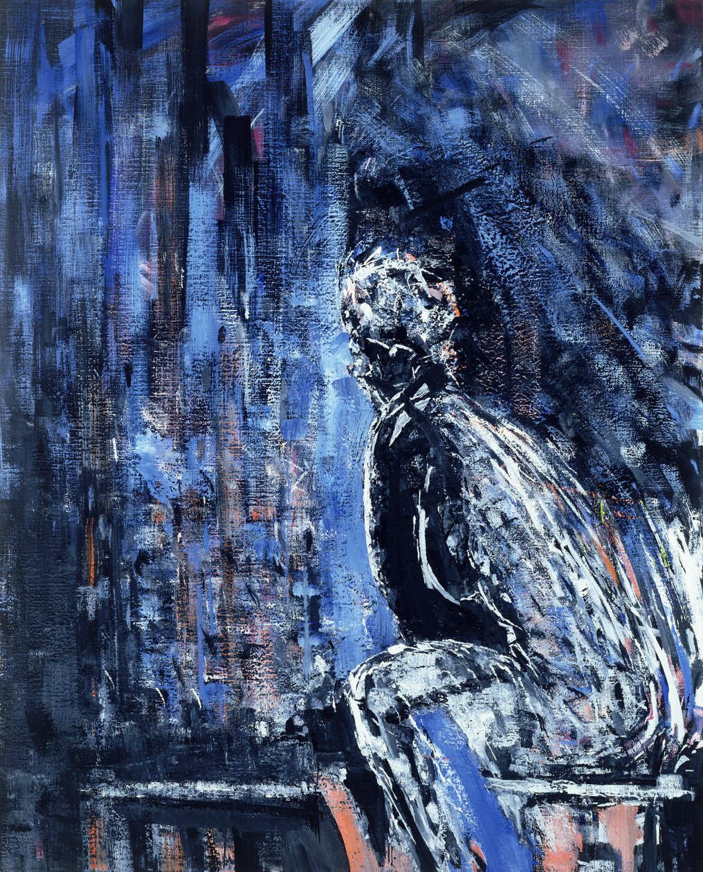 Meztelen nő, bal oldali diptichon panel, 1990 (lásd: 289825) alkotó: Stephen Finer