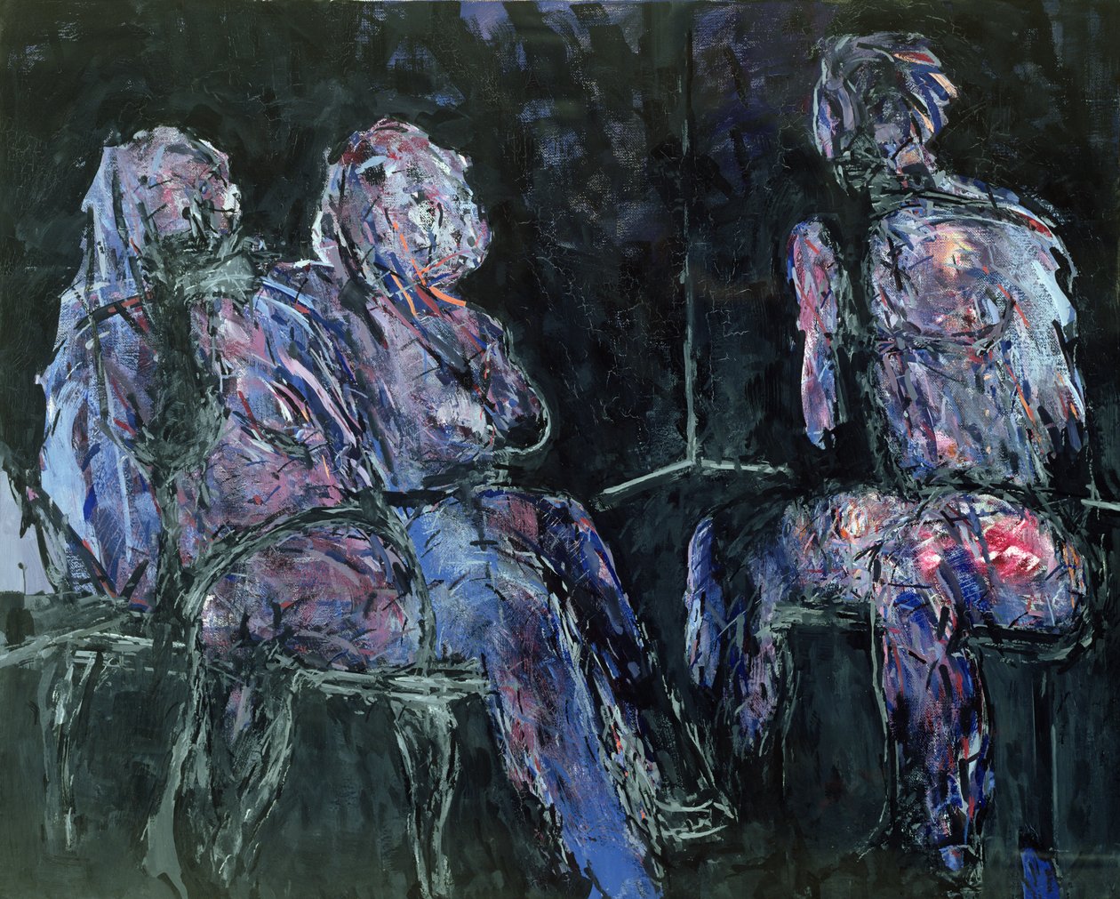 Két nő és egy férfi, 1986 alkotó: Stephen Finer