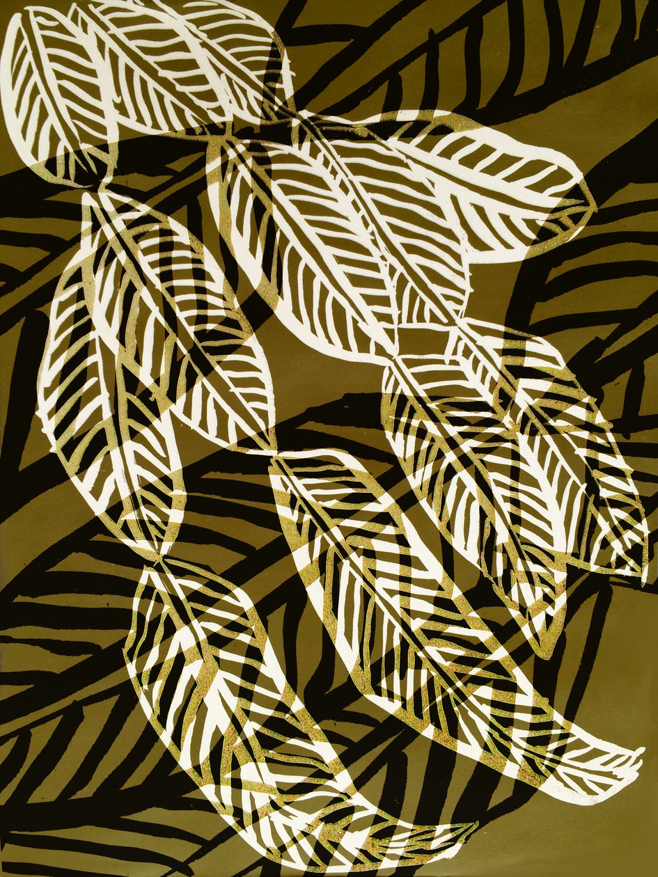 Cascade Leaf I, 2018 (digitális) alkotó: Stephen Dow