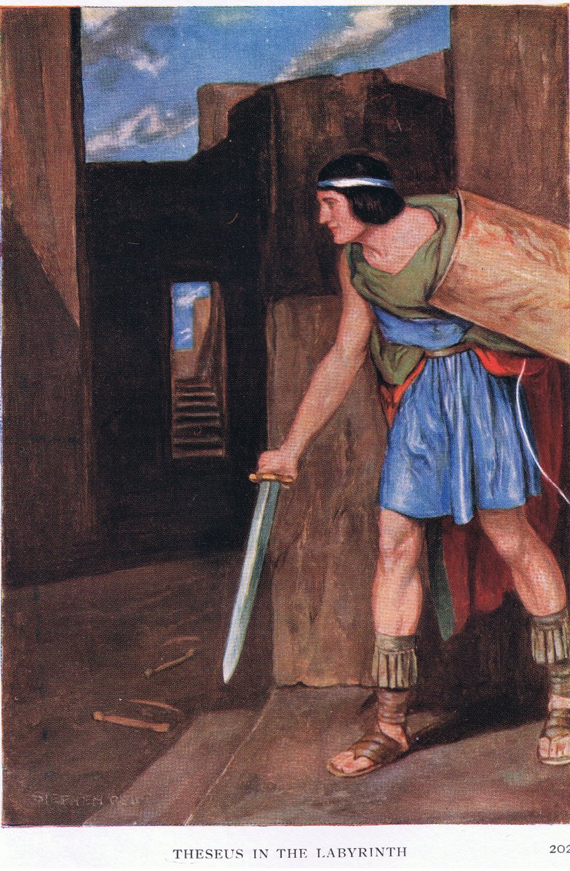 Thészeusz és a labirintus alkotó: Stephen Reid