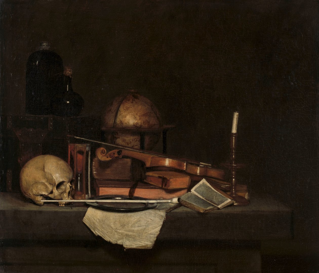 Vanitas csendélet alkotó: Stevers