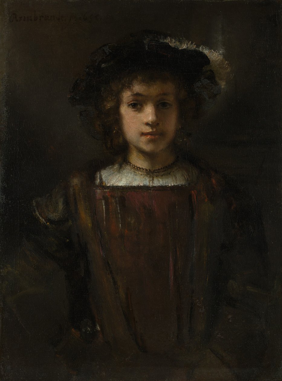 Rembrandt fia, Titus 1641-1668. alkotó: Style of Rembrandt