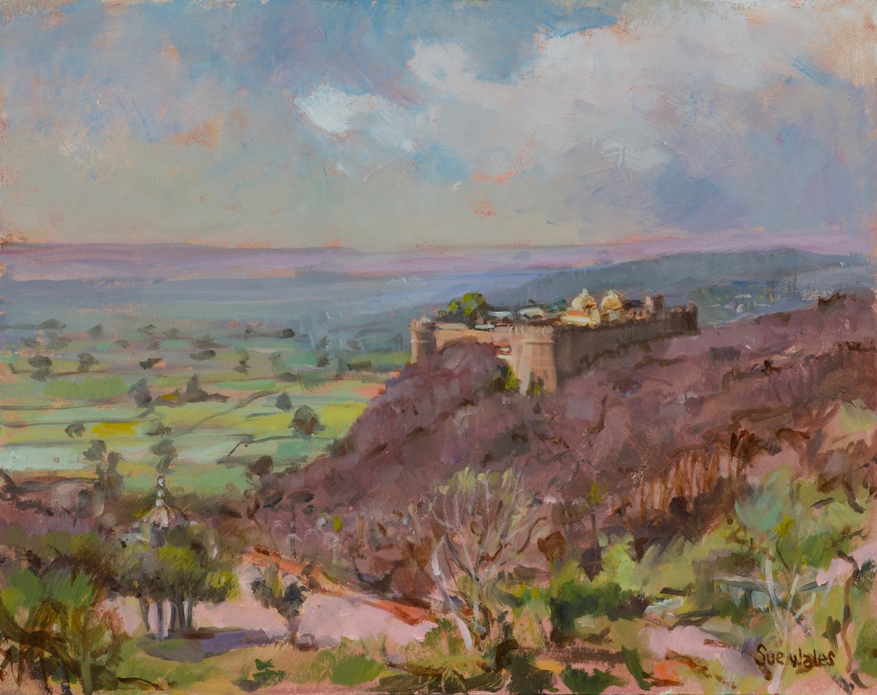 Ramathra erőd, 2019, alkotó: Sue Wales